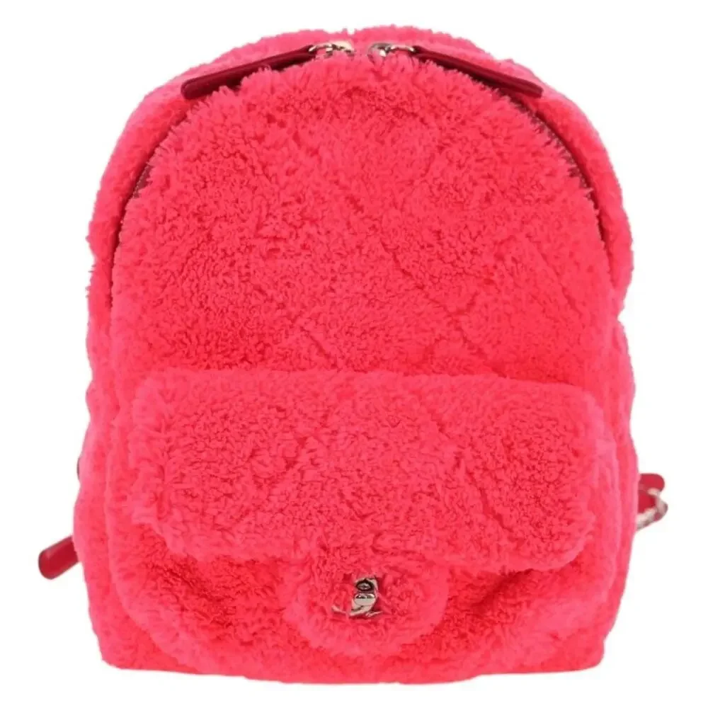 Chanel Matelasse Chain Backpack Pink